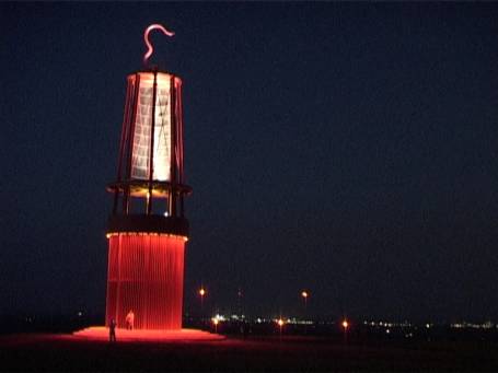 Moers : Halde Rheinpreussen, Grubenlampe ( das Geleucht )